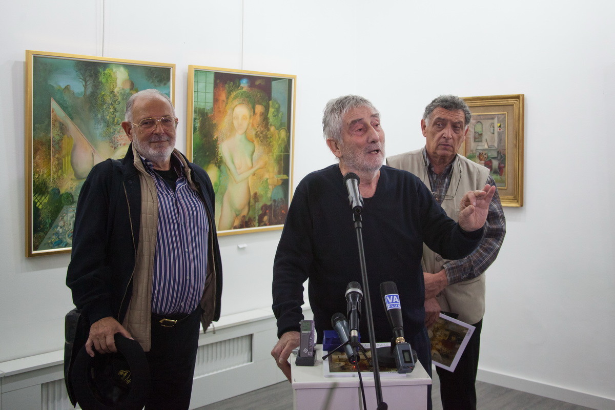 Draško Milićević, Ljuba Popović i Dušan Jovanović