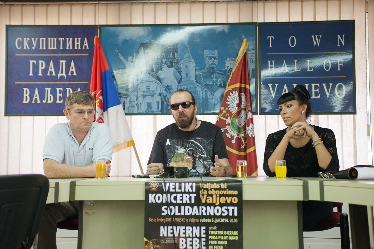 Najava humanitarnog koncerta