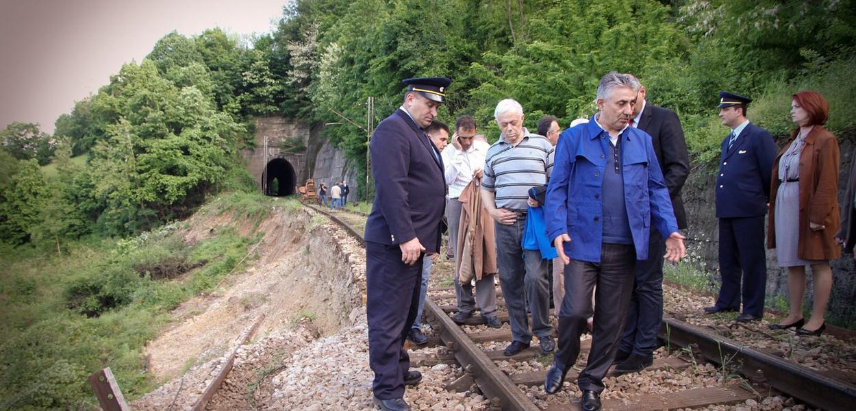 Pruga u Klisuri reke Gradac