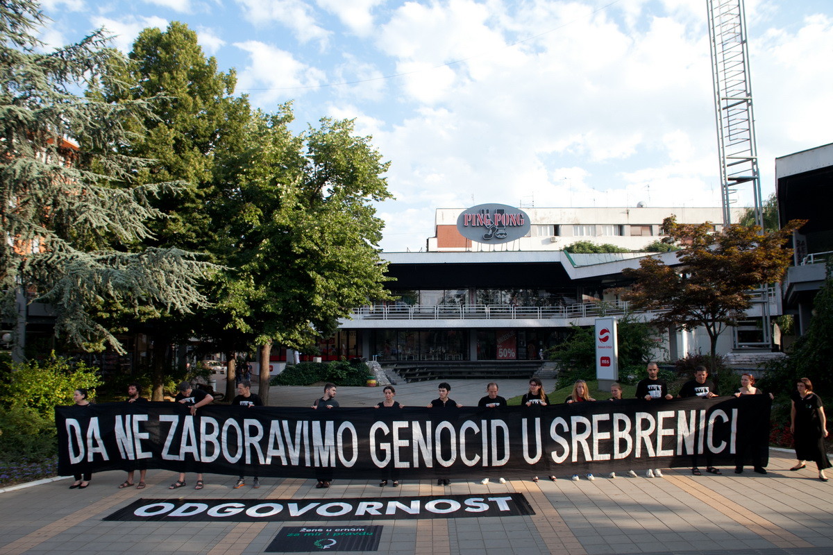 Protest na trgu