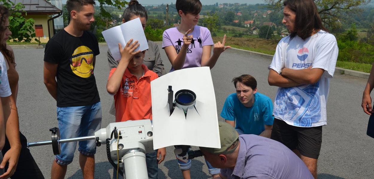 Polaznici letnje škole u Petnici