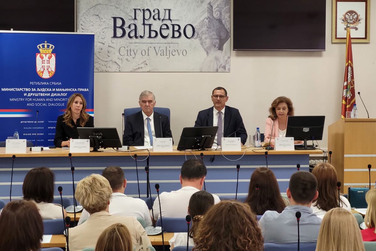 Demo Beriša u Valjevu (Foto: Kolubarske.rs)