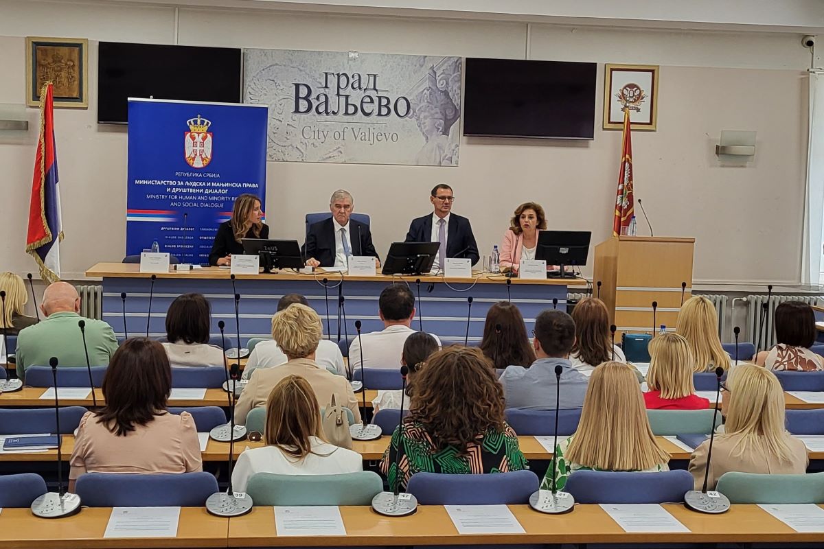 Ministar Demo Beriša u Valjevu