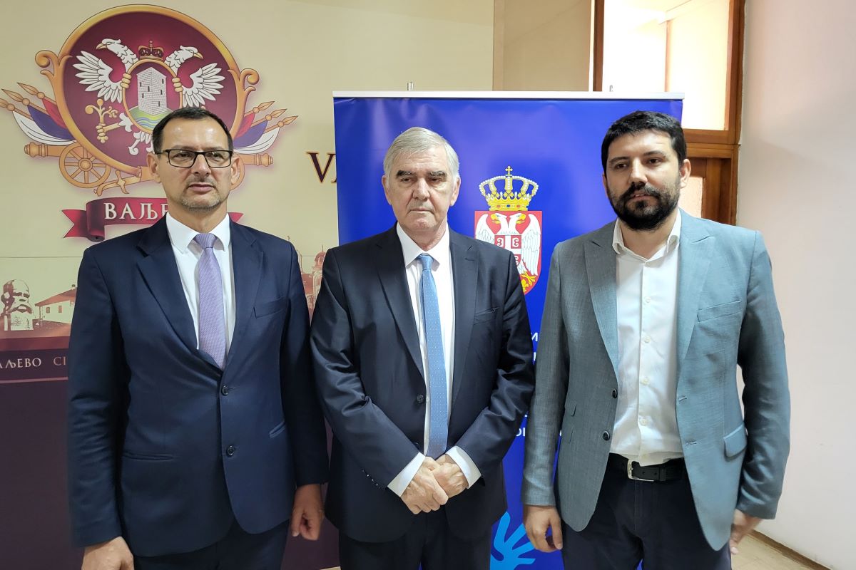 Ministar Demo Beriša u Valjevu