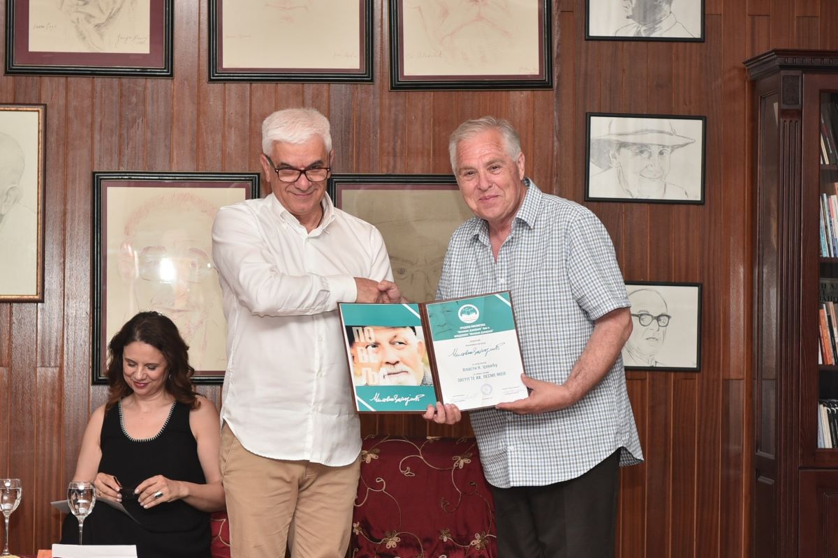 Direktor Dragan Radovanović i Vlasta Cenić (Foto: Ognjen Ivanović)