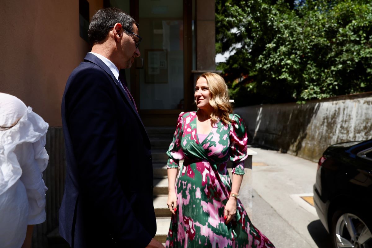 Načelnik Micić i ministarka Paunović