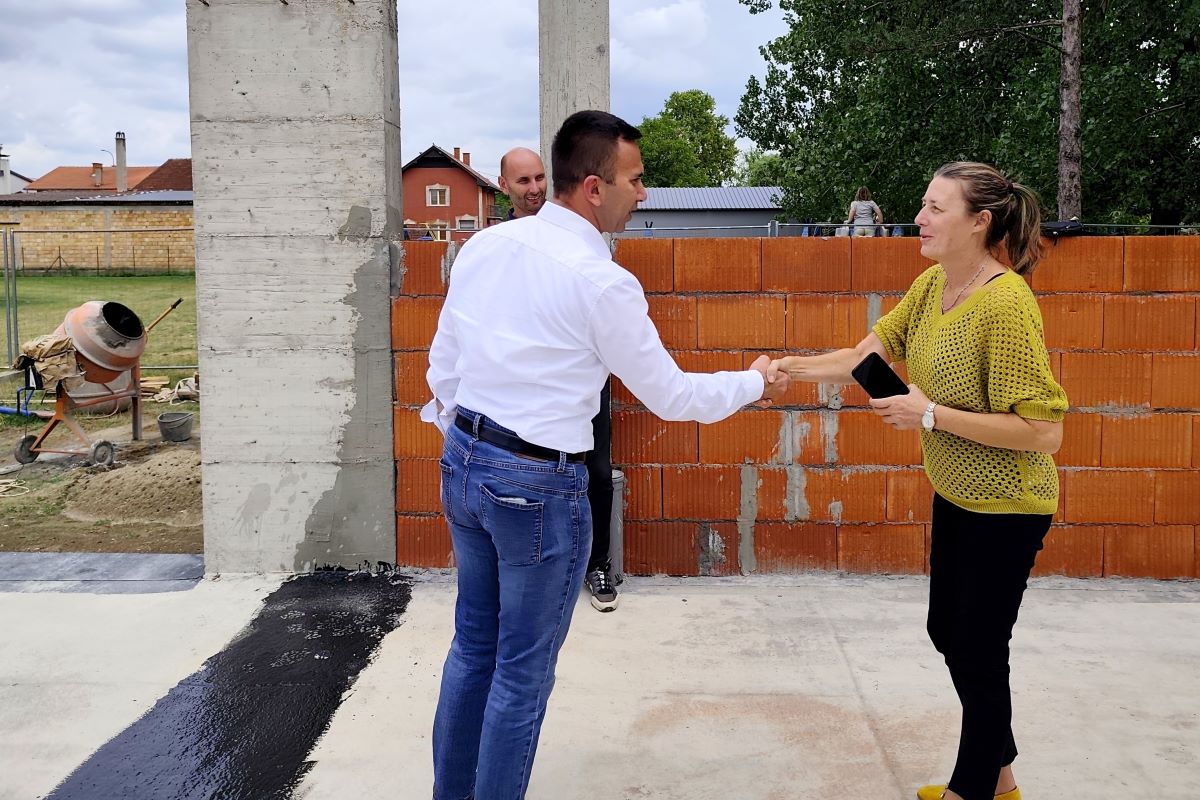 Boban Janković i direktorka vrtića Vanja Atić