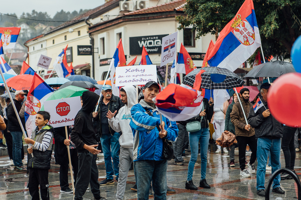 'Protest protiv blokada'