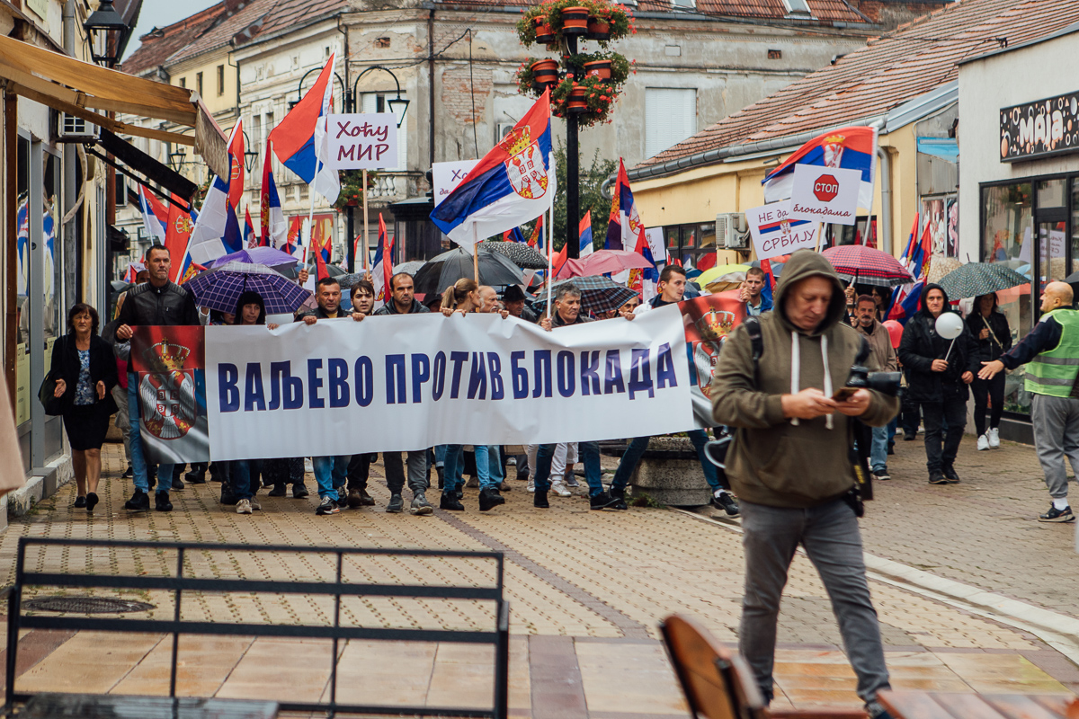 'Protest protiv blokada'