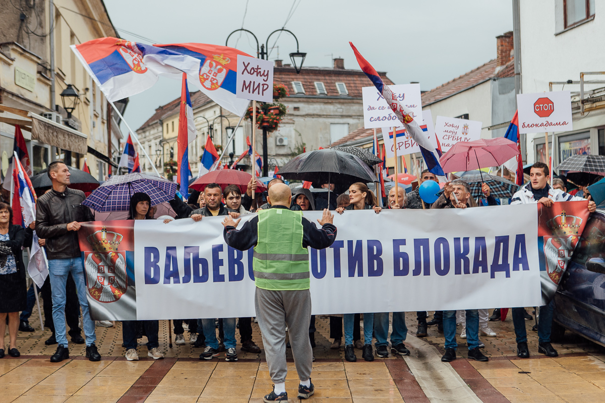 'Protest protiv blokada'