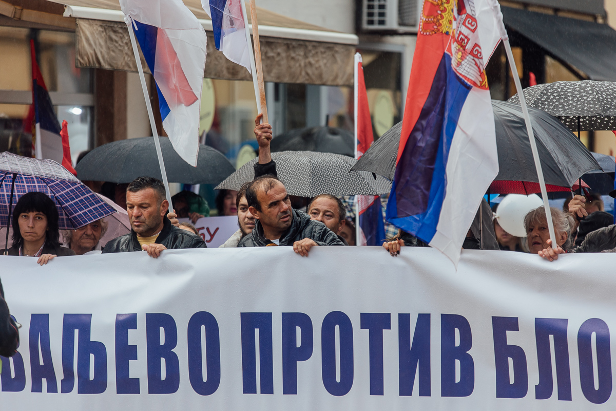 'Protest protiv blokada'