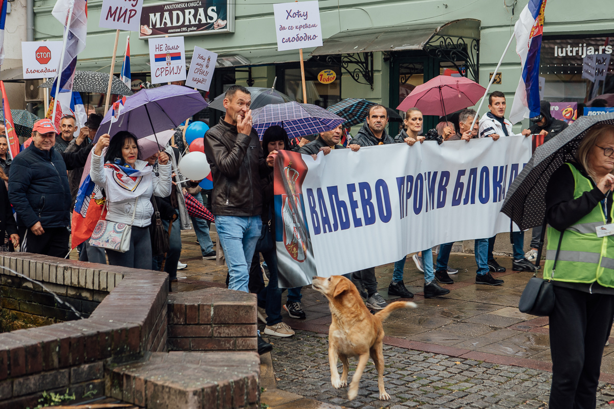 'Protest protiv blokada'