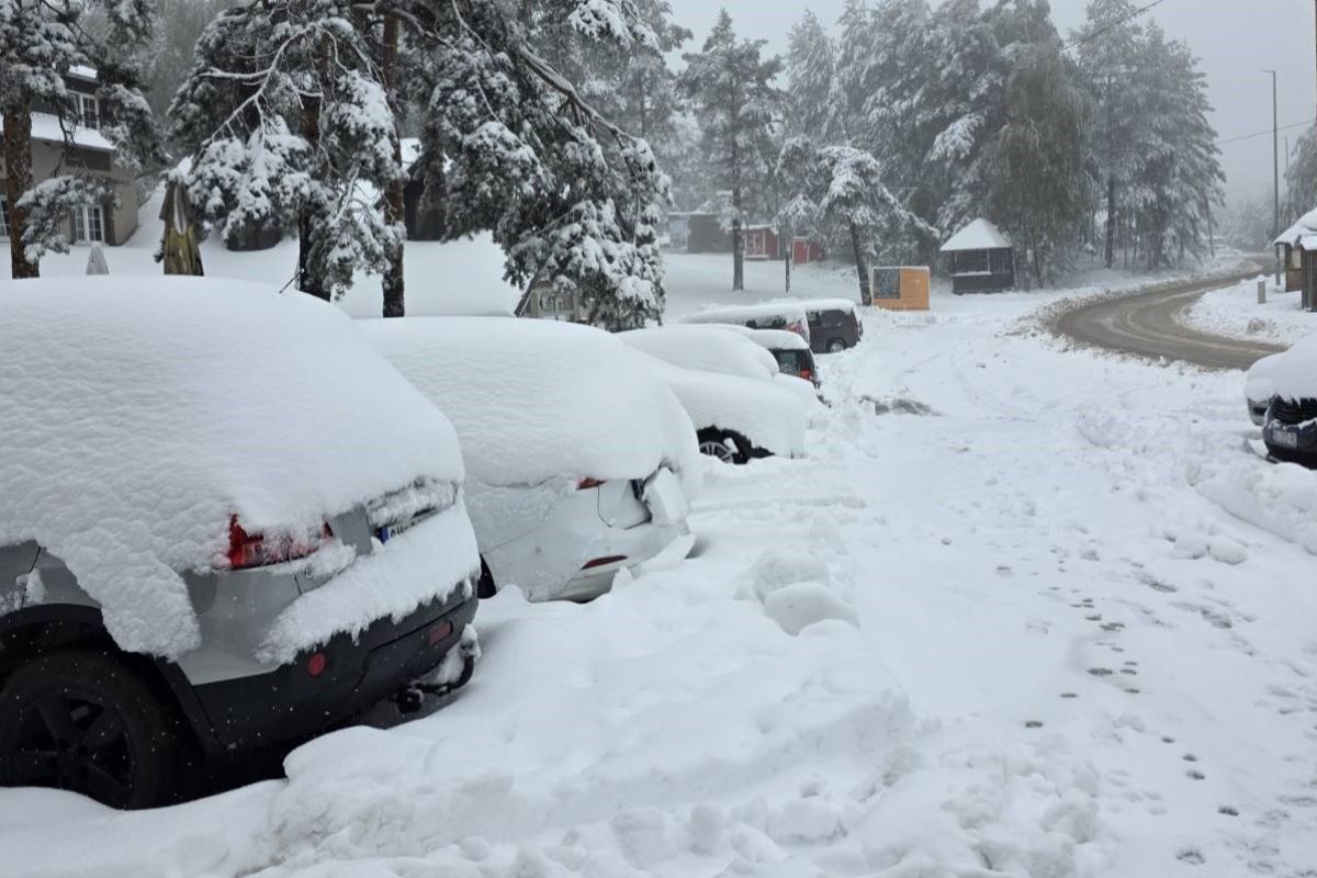 Oktobarski sneg na Divčibarama