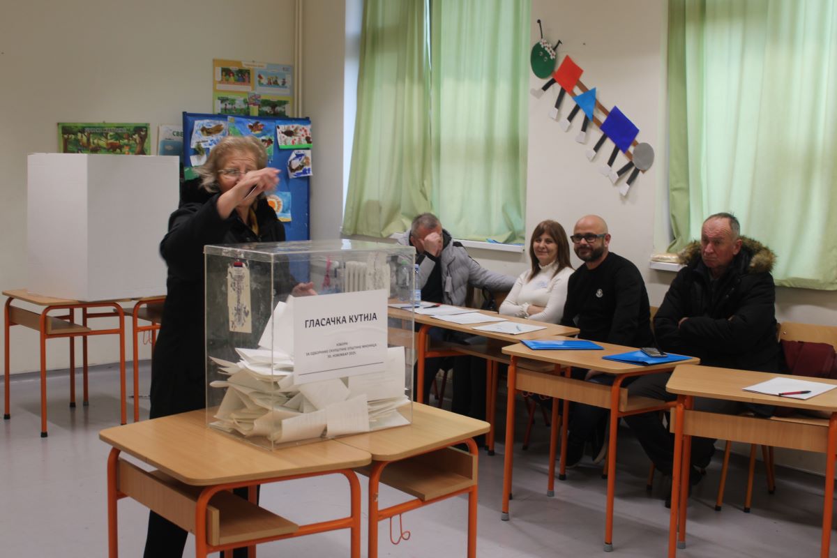 Izbori u Mionici (Foto: Kolubarske.rs)