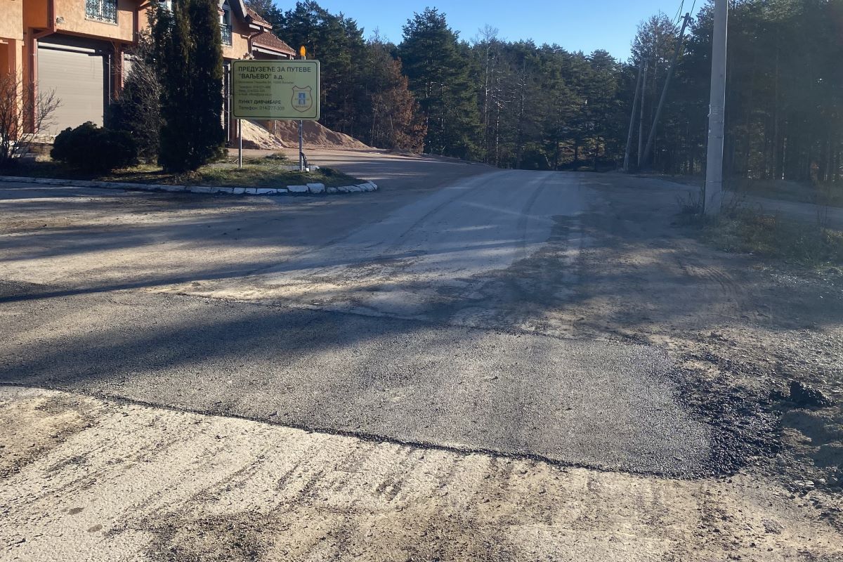 JKP Vodovod asfaltirao oštećenja