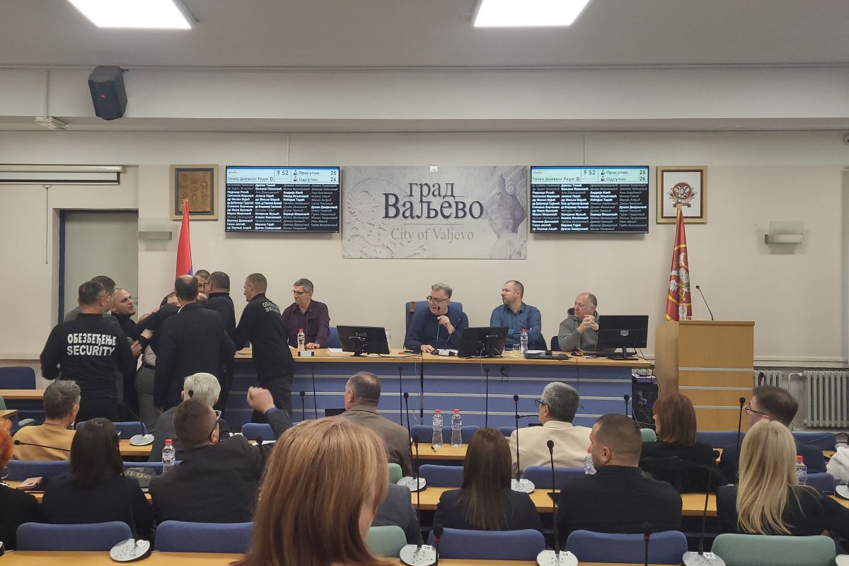 Sednica Skupštine Valjeva (novembar 2025.) (Foto: Kolubarske.rs)