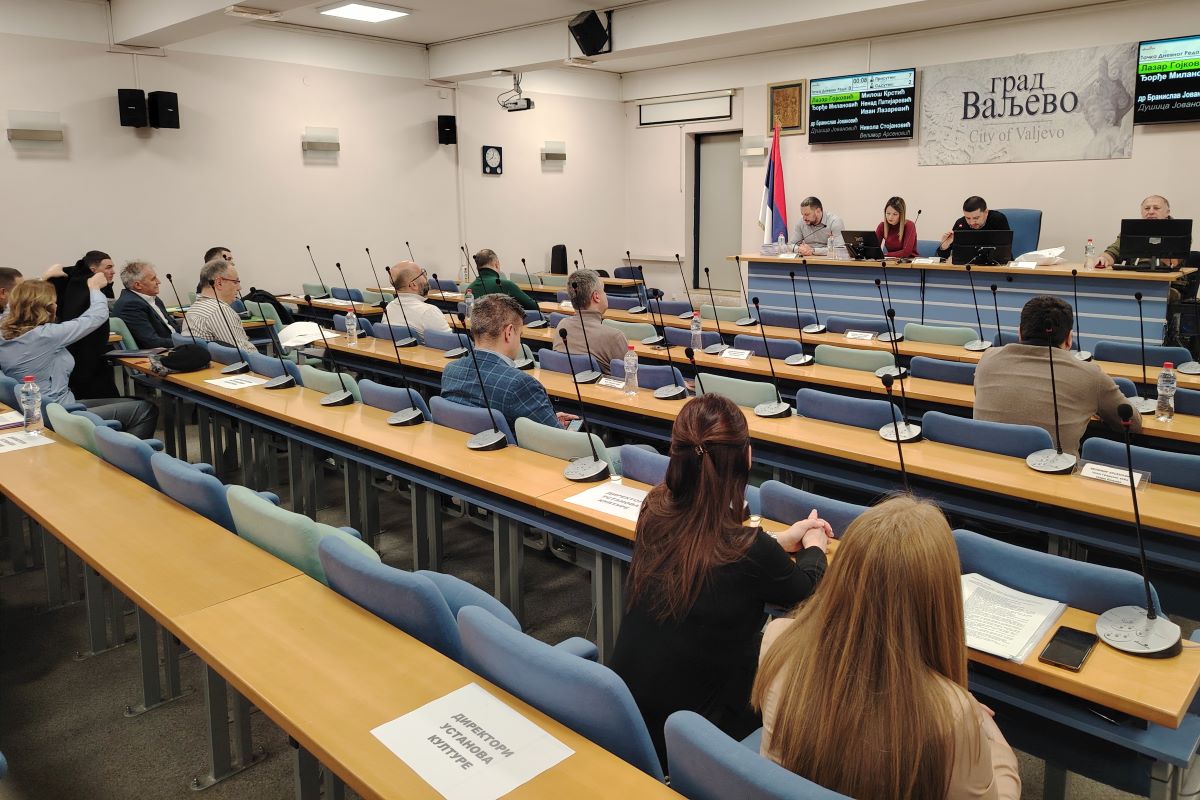 Sednica Gradskog veća (Foto: Kolubarske.rs)