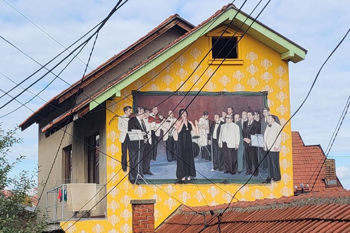 Mural - muzičari Baira (Dragan Marić)
