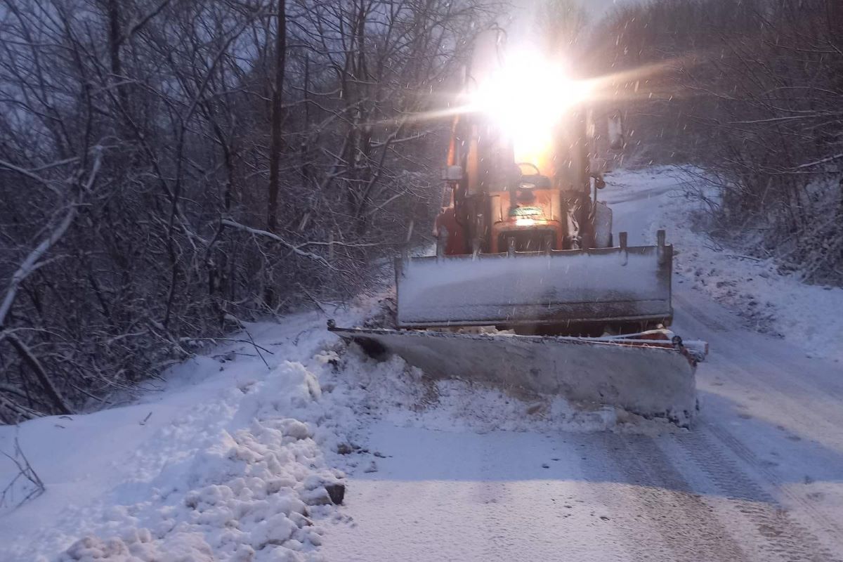 Sneg u opštini Mionica (Foto: www.mionica.rs)