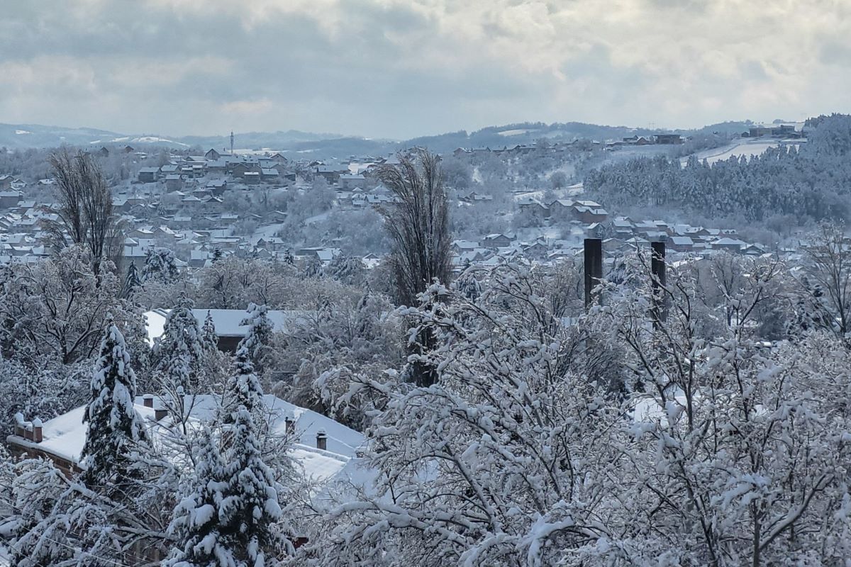 Snežno Valjevo (Foto: Kolubarske.rs)