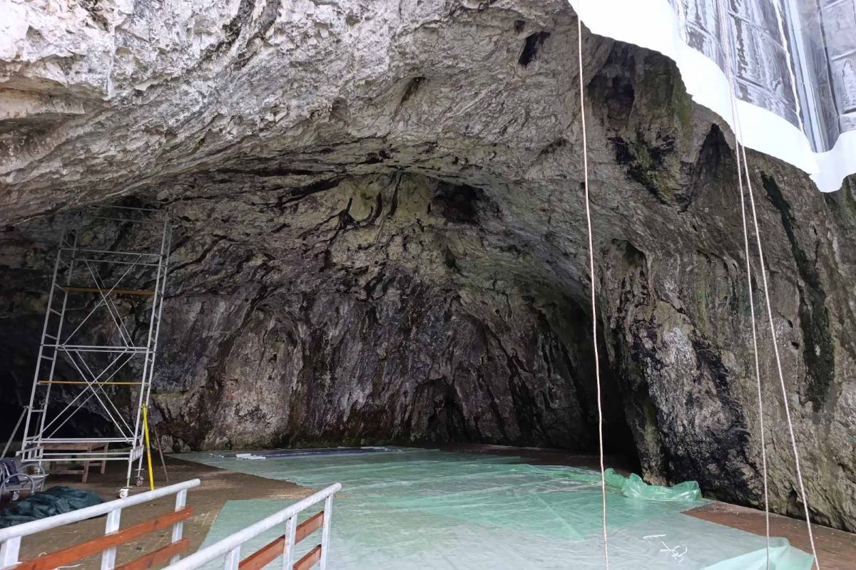 Radovi u Petničkoj pećini