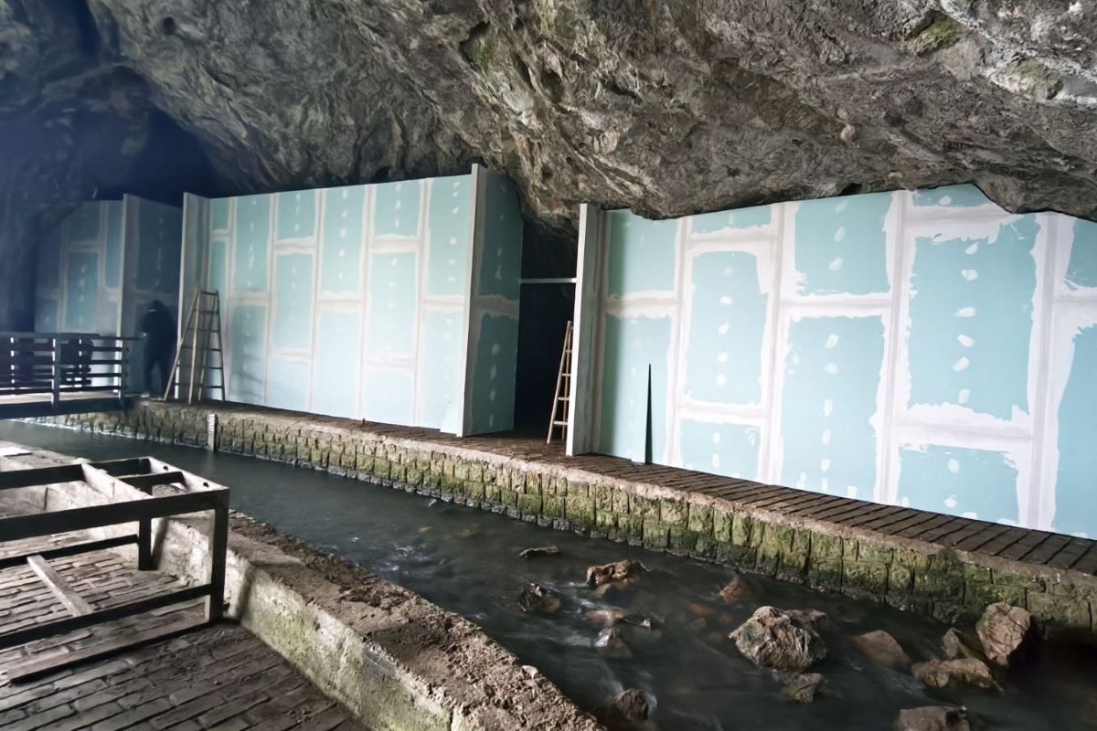 Radovi u Petničkoj pećini