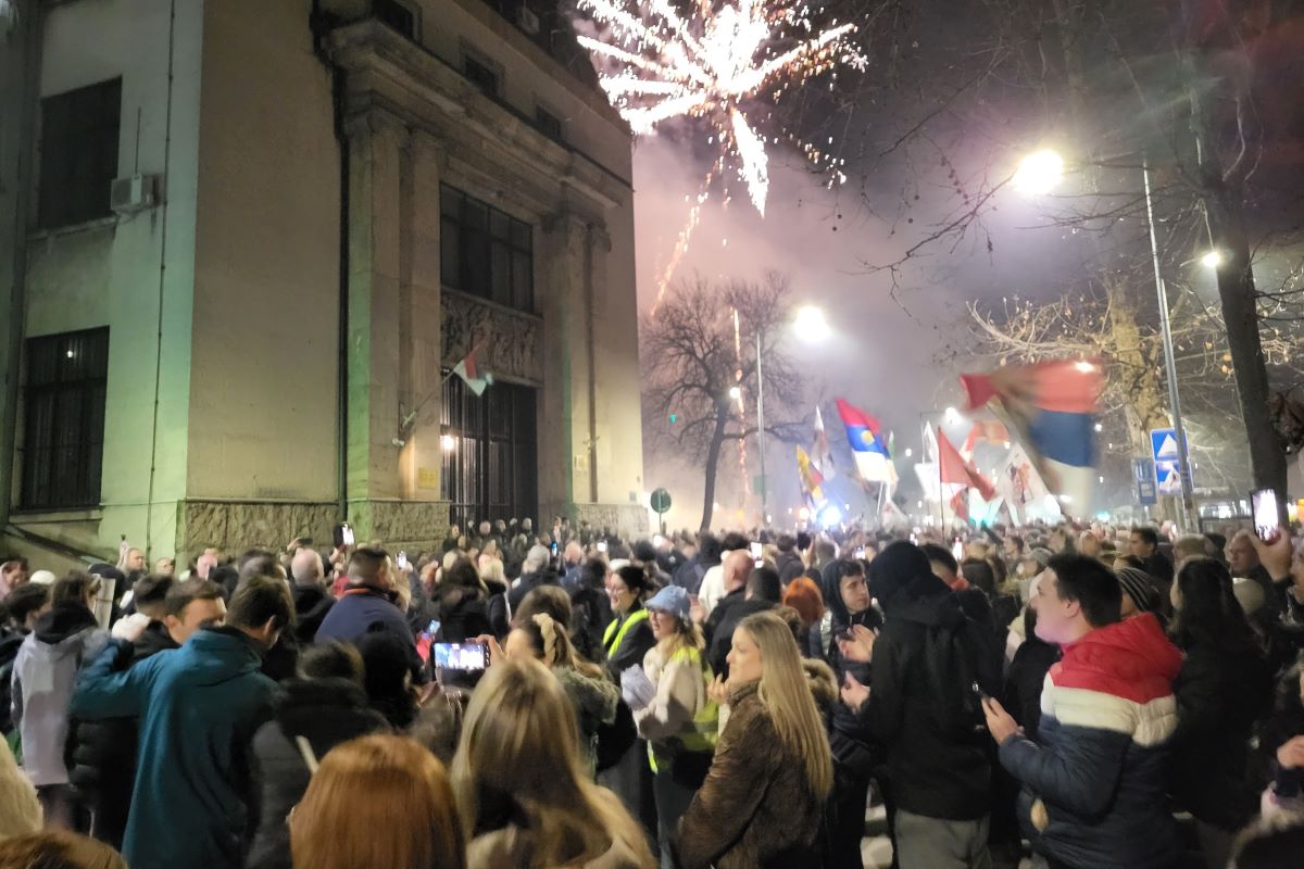 Doček studenata u Valjevu