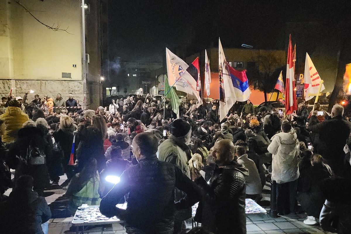 Doček studenata u Valjevu