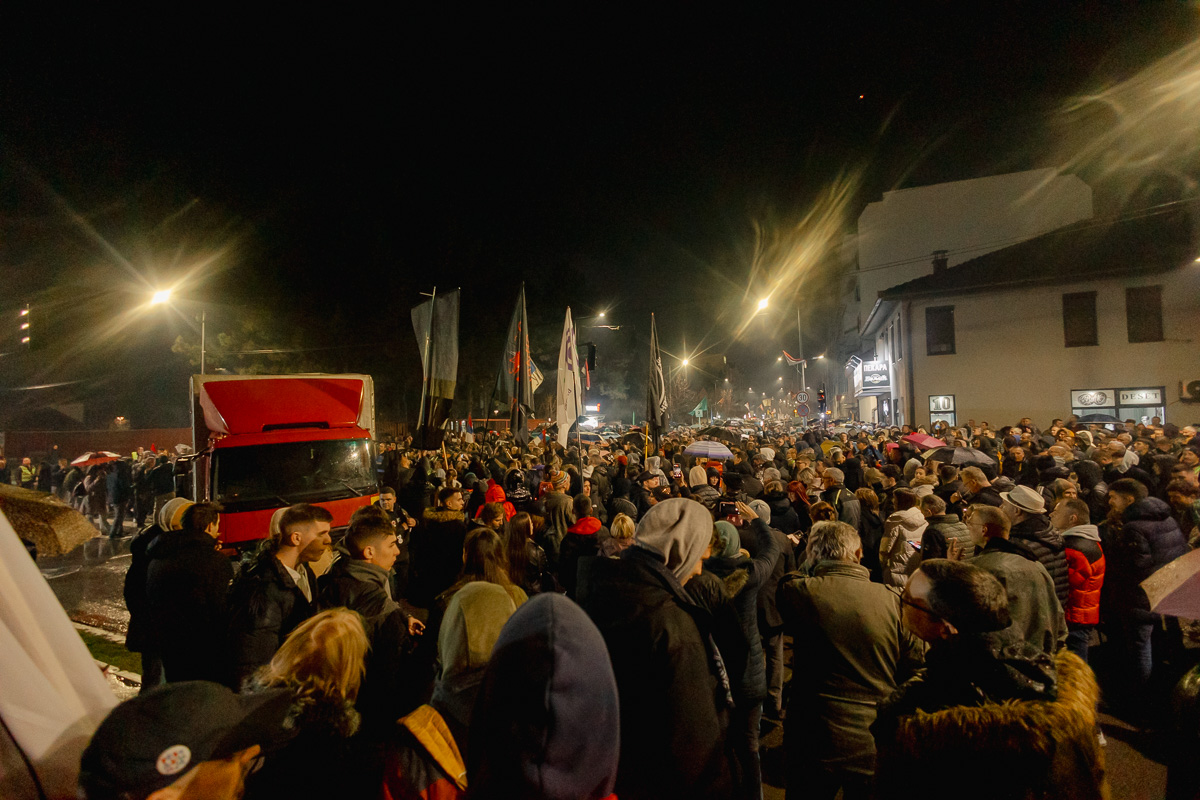 Protest u Valjevu