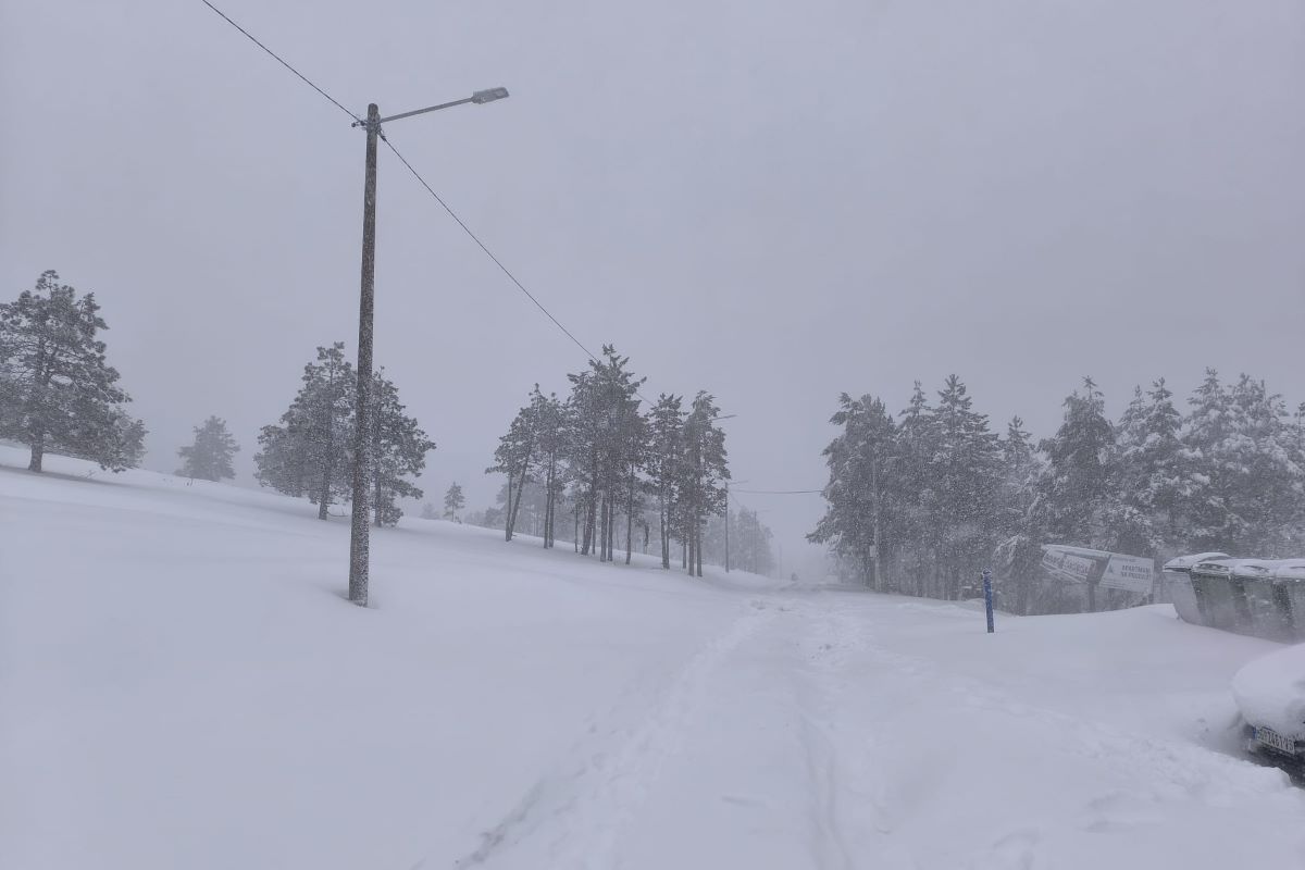 Zavejane ulice na Divčibarama
