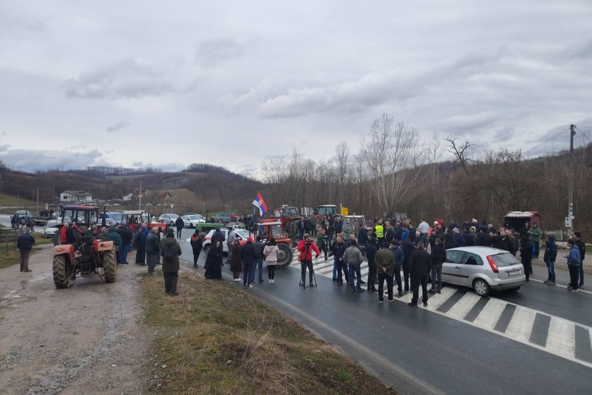Blokada puta Valjevo-Loznica