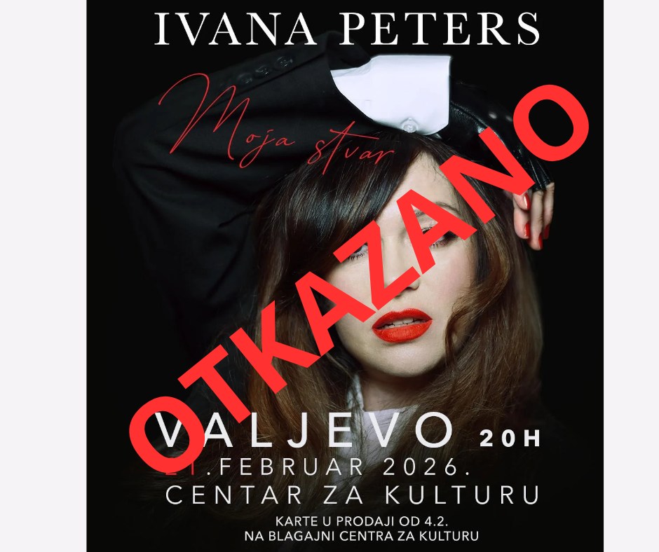 Otkazan koncert Ivane Peters