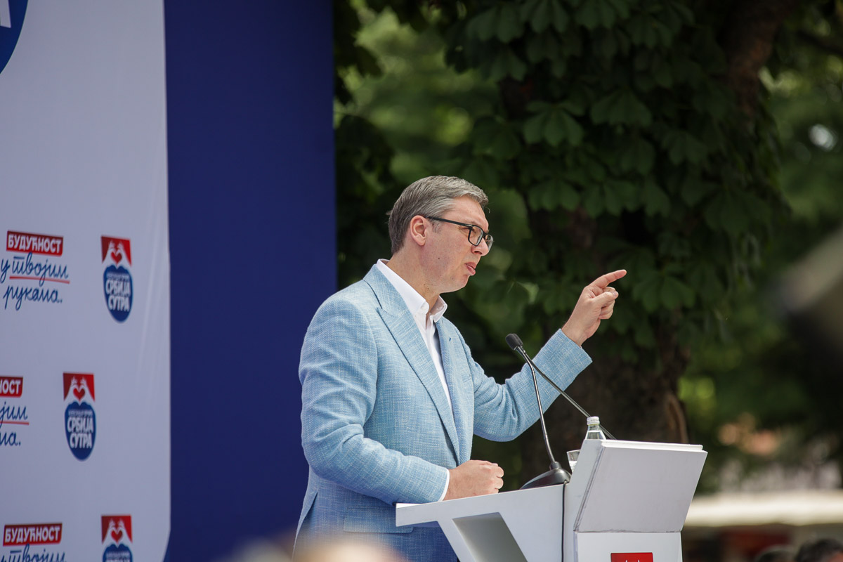 Aleksandar Vučić (Foto: Đorđe Đoković)