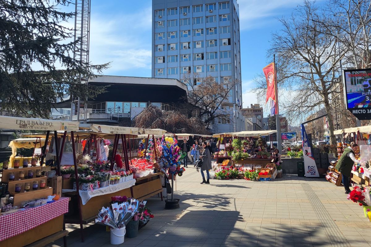Osmomartovski bazar (Foto: Kolubarske.rs)