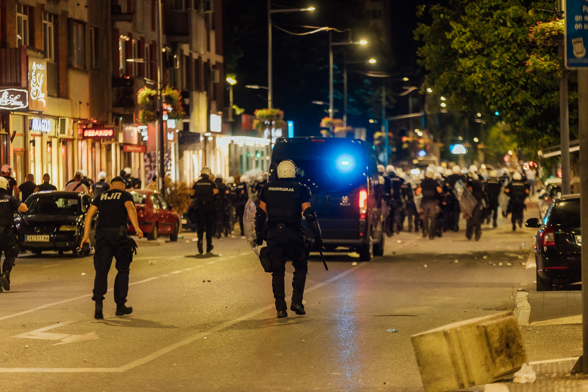 Intervencija policije avgust 2025. (Foto: Đorđe Đoković)
