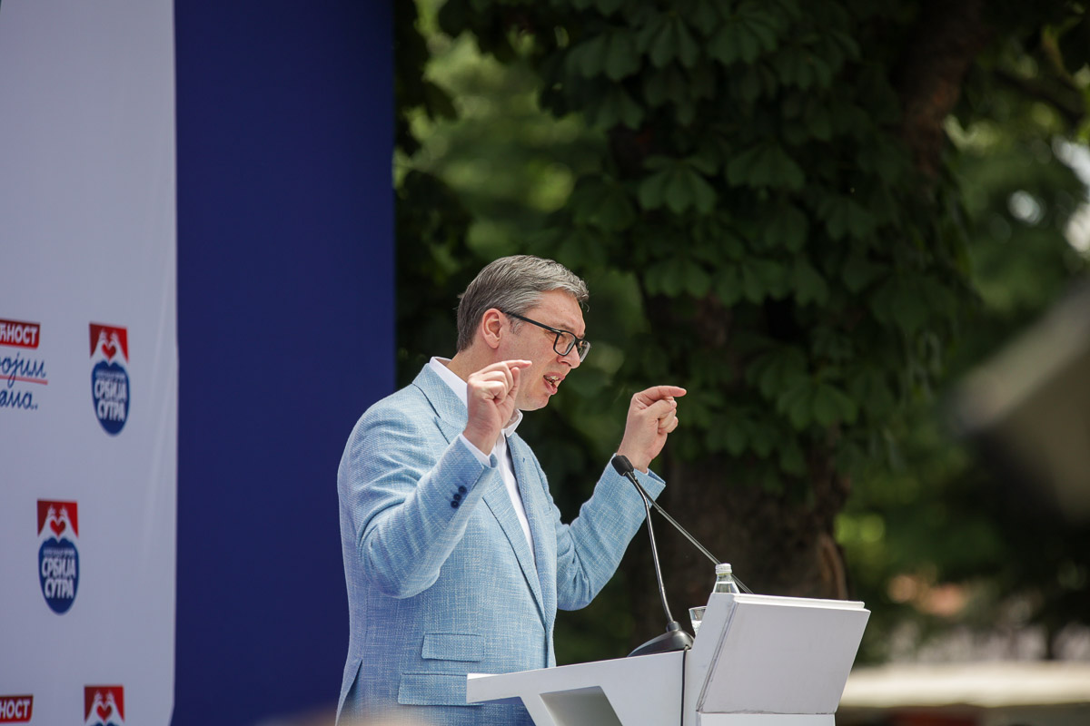 Aleksandar Vučić (Foto: Đorđe Đoković)