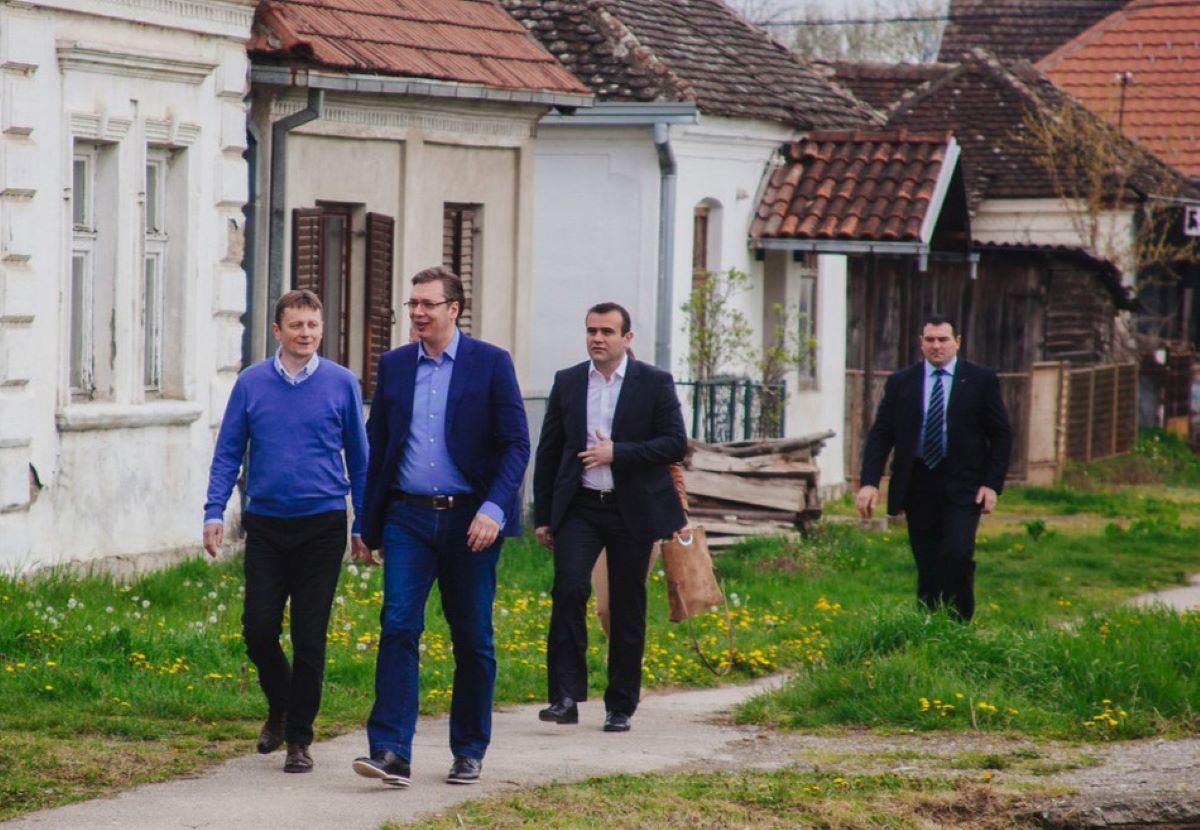 Glišić i Vučić (Foto: Đorđe Đoković)