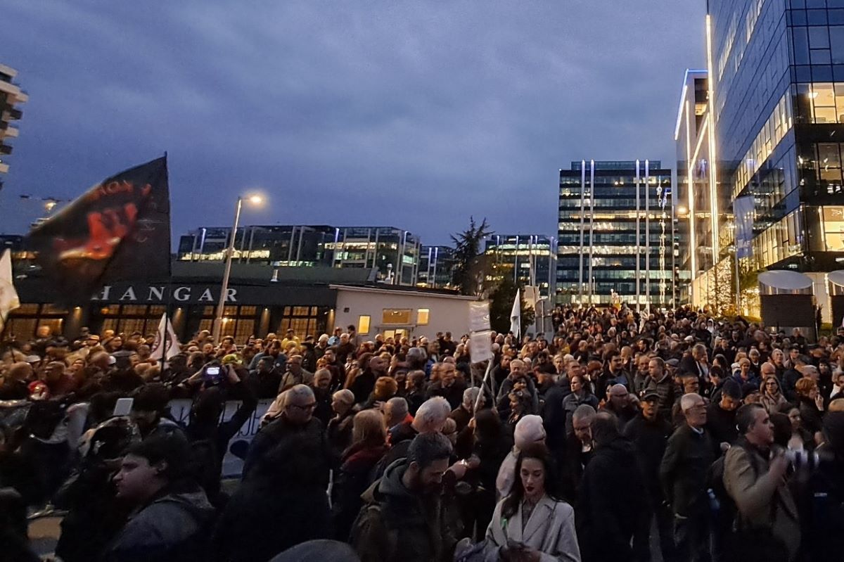Skup podrške zaposlenima N1 (Foto: Kolubarske.rs)