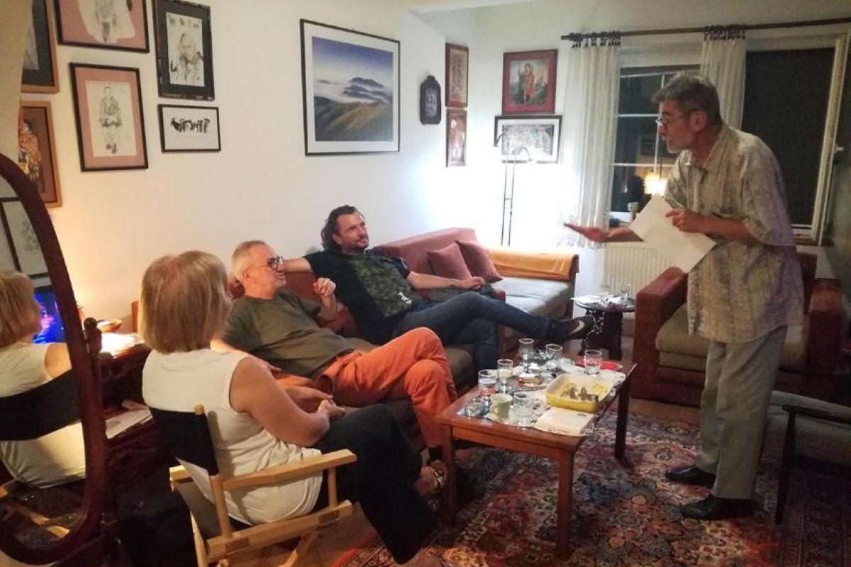 Branko Lukić i prijatelji (Foto: Iz privatnog albuma)