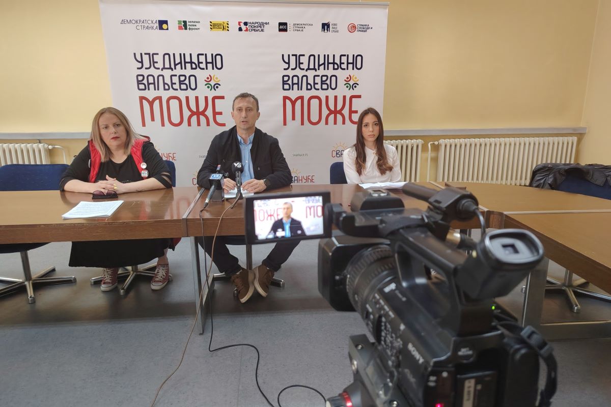 Đuranović, Gavrilović, Andrić (Foto: Kolubarske.rs)