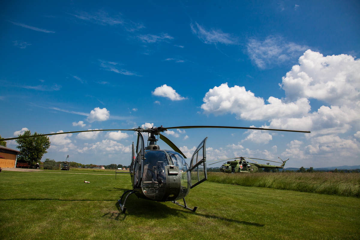 Aerodrom Divci - Helikopteri