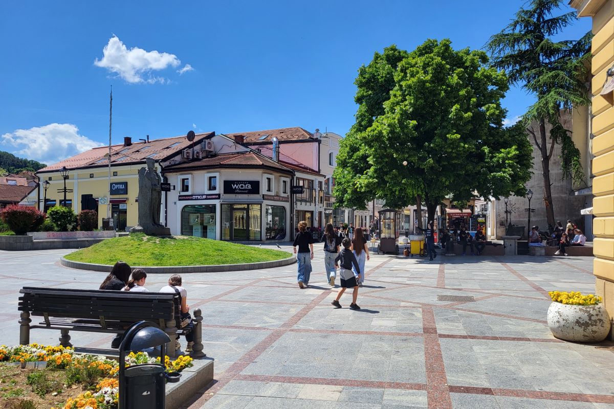 Trg Živojina Mišića (Foto: Kolubarske.rs)
