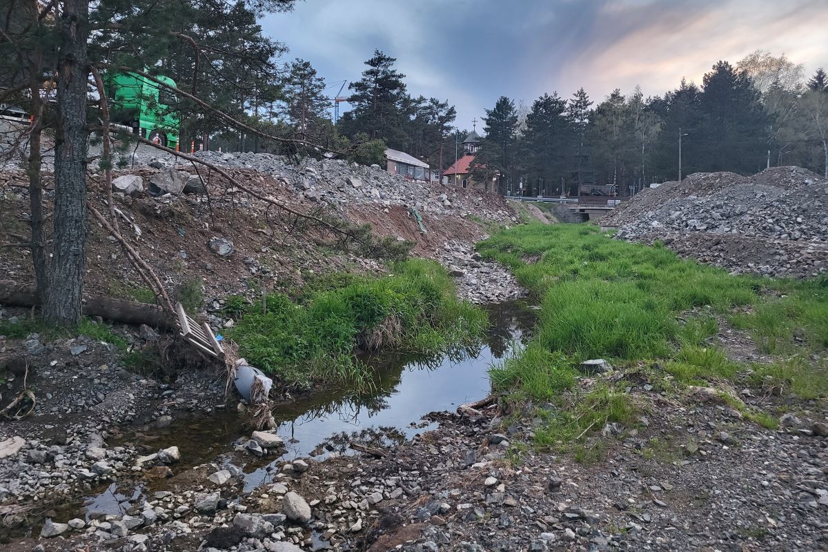 Zatrpana Bela Kamenica (Foto: Kolubarske.rs)