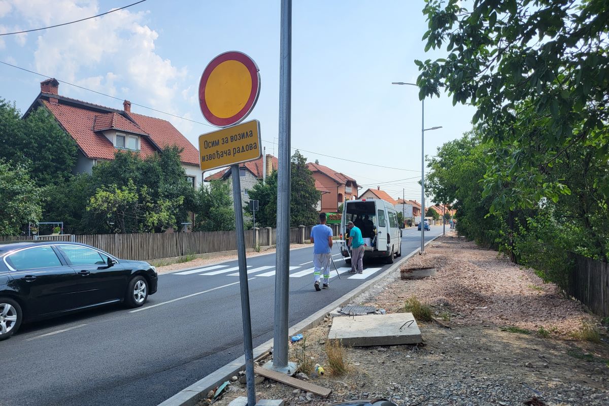 Rekonstrukcija Suvoborske ulice (Foto: Kolubarske.rs)