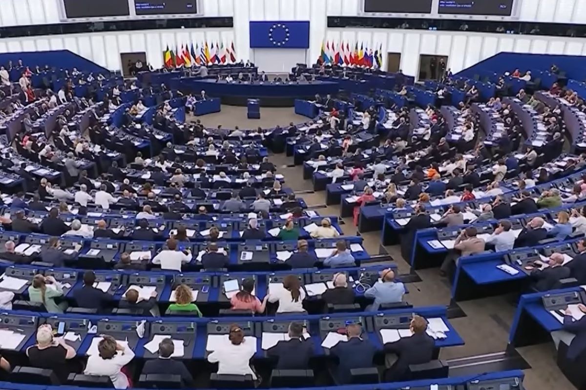 Evropski parlament (Foto: Skrinšot (Nova s))