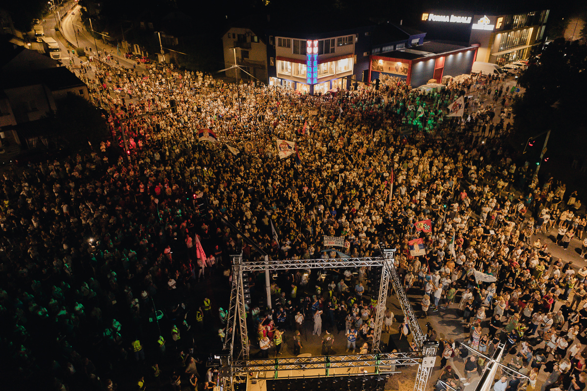 Protest "Valjevo pamti" (Foto: Đorđe Đoković)