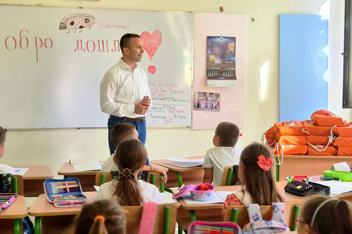 Janković posetio prvake i uručio knjige (Foto: www.mionica.rs)