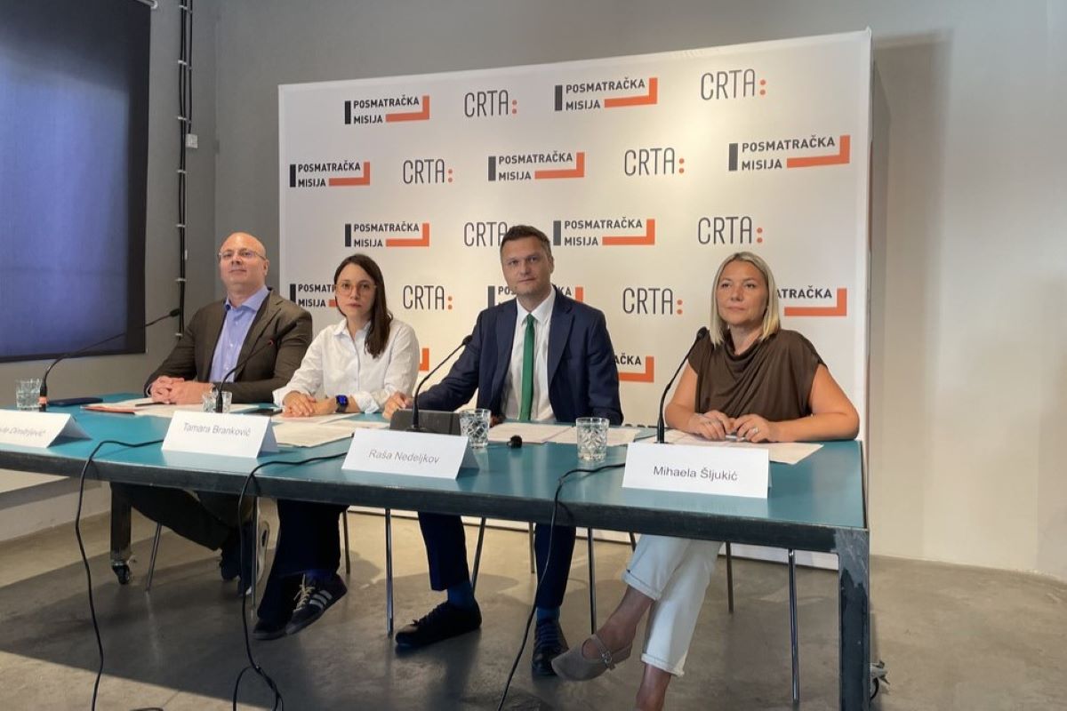 Dimitrijević, Branković, Nedeljkov i Šljukić (Foto: Crta)
