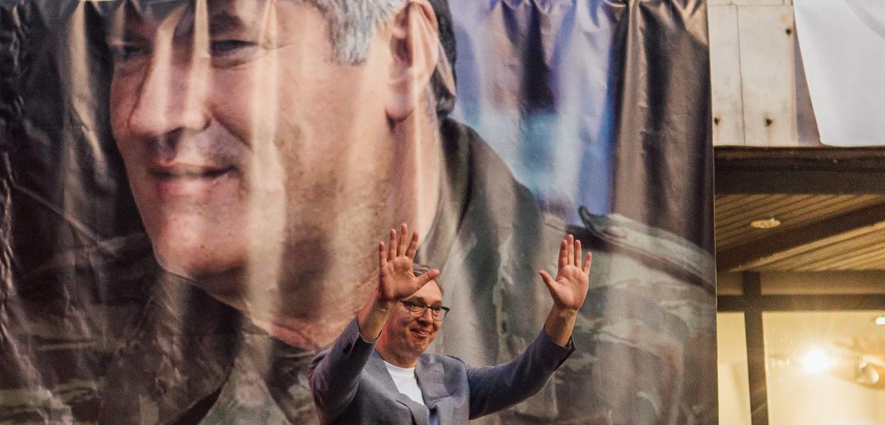 Aleksandar Vučić predizborni skup u Valjevu (Foto: Đorđe Đoković)