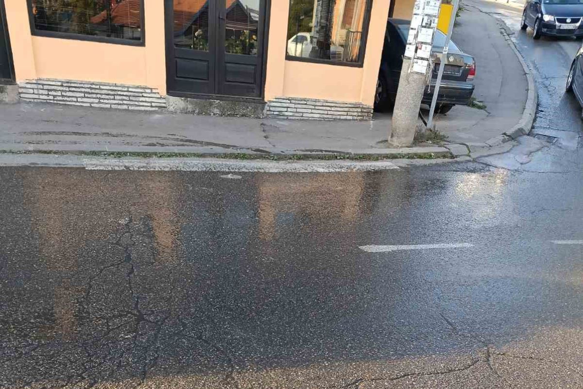 Nestale zebre na pešačkom prelazu